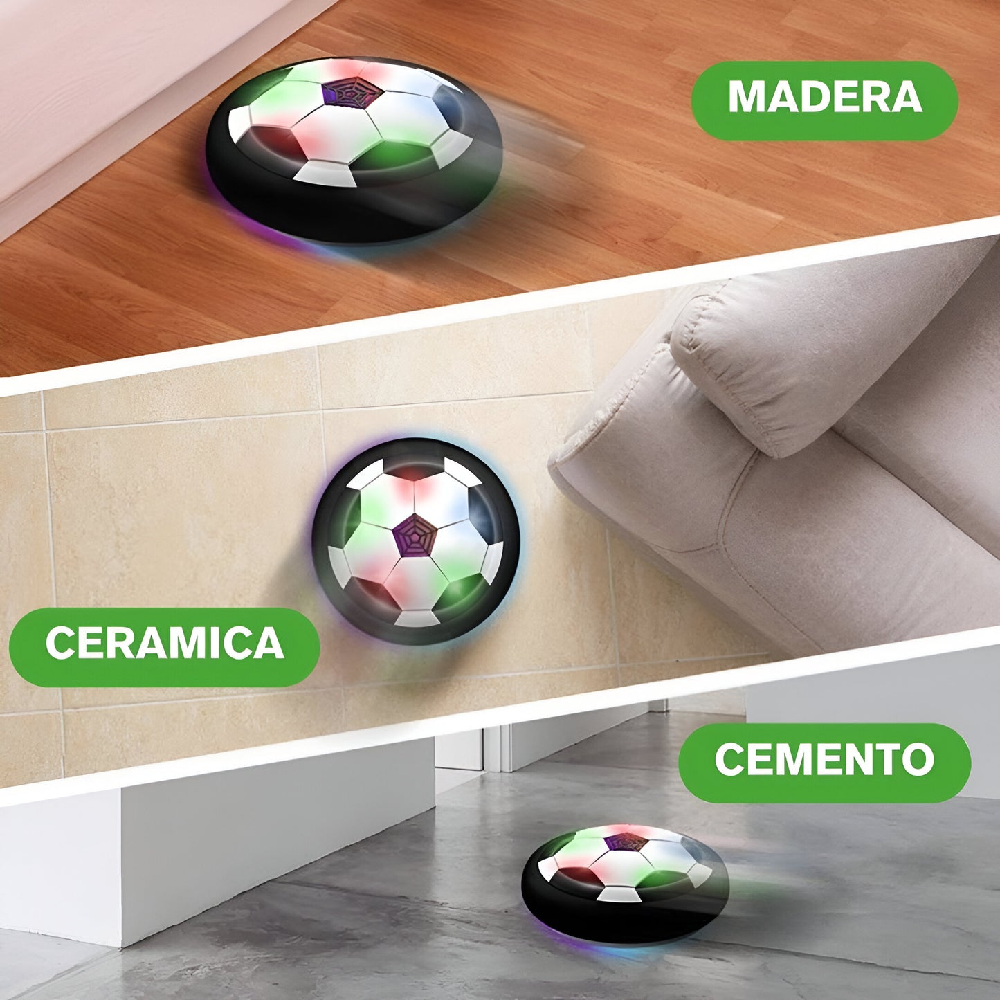 FUTMAGIC AIR™: BALON DE FUTBOL FLOTANTE
