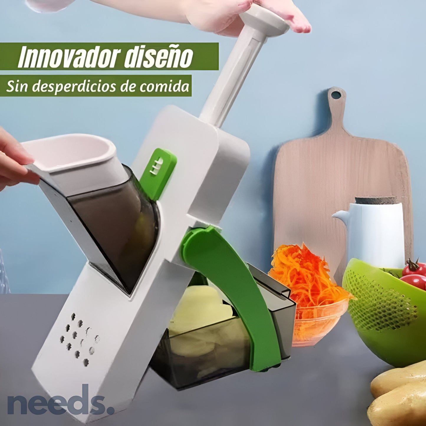 EASYCHOP™: PICADOR DE FRUTAS Y VERDURAS PREMIUM | AHORRA TIEMPO EN LA COCINA