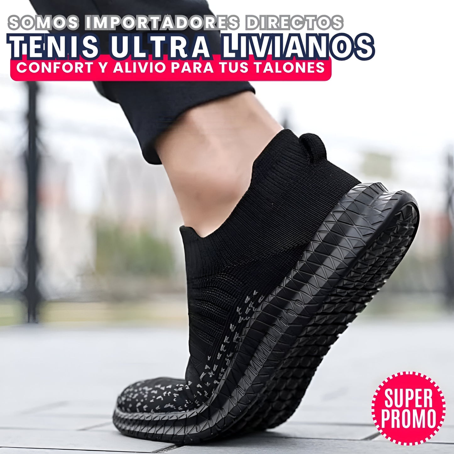TENIS ULTRA LIVIANOS PARA CABALLERO | COMODIDAD TODO EL DÍA
