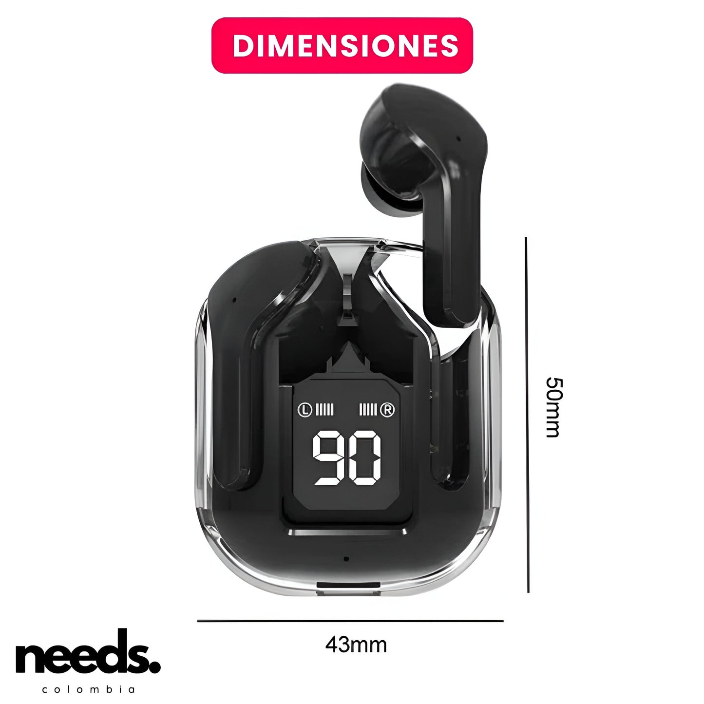 ULTRAPODS MAX™: AUDÍFONOS INALAMBRICOS SONIDO 4D ENVOLVENTE