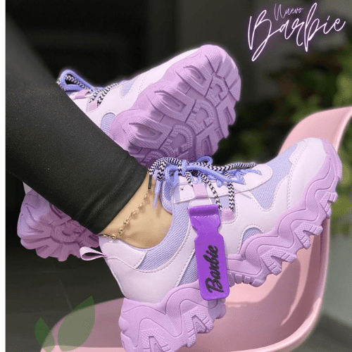 Los Tenis de Moda: Barbie Tractor 💗