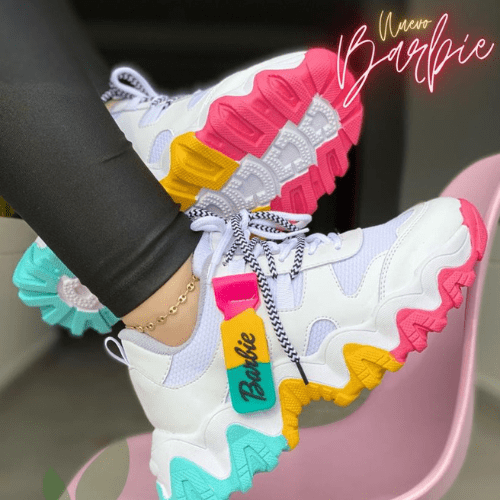 Los Tenis de Moda: Barbie Tractor 💗