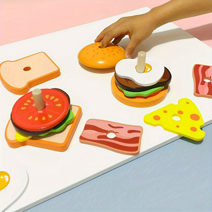 ChefPlay™: Juego Montessori de Madera para Crear Deliciosas Recetas | Obsequio: Guía de Estimulación Vocal infantil