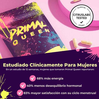 Suplemento Vitamínico Primal Queen | 60 Capsulas