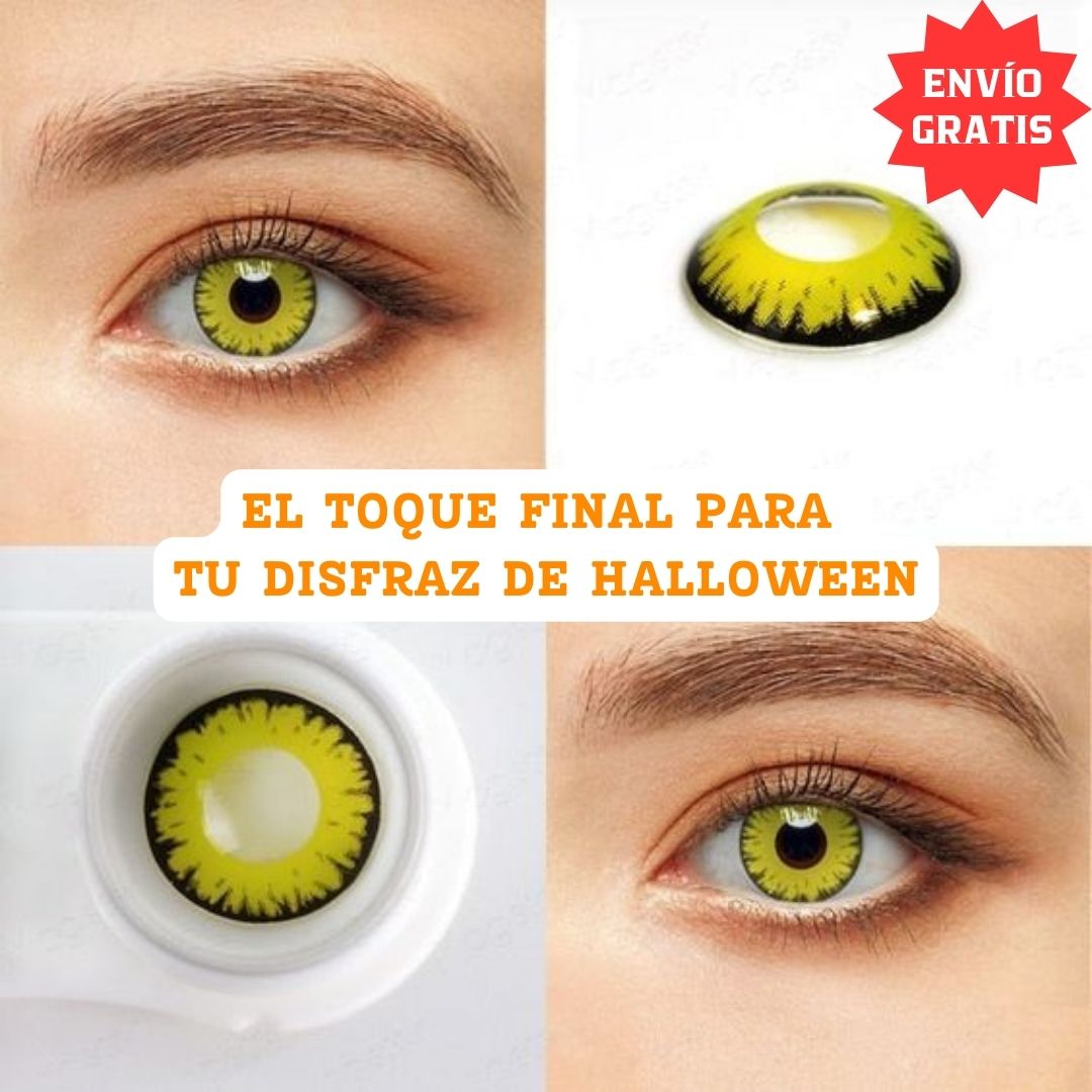 MYSTERIOUSPUPILS: LENTES DE CONTACTO NOCHE DE HALLOWEEN 🎃