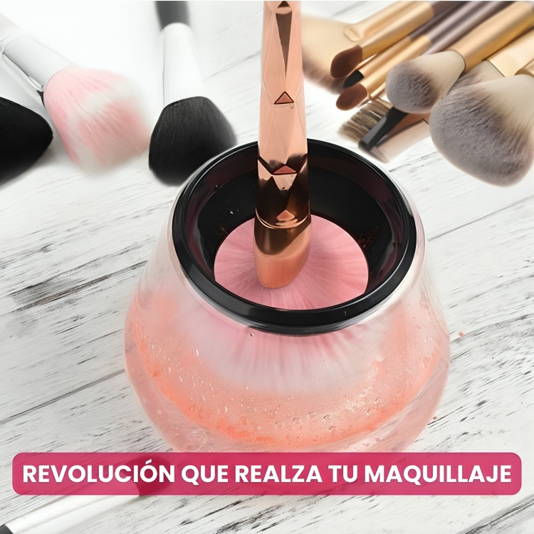 BEAUTY CLEAN™: LIMPIADOR Y SECADOR  DE BROCHAS ELÉCTRICO PREMIUM