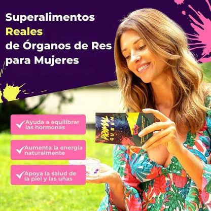 Suplemento Vitamínico Primal Queen | 60 Capsulas