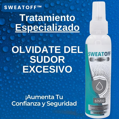 SWEATOFF™: ANTISUDORAL 120 ML | TU PIEL SUAVE Y SIEMPRE SECA