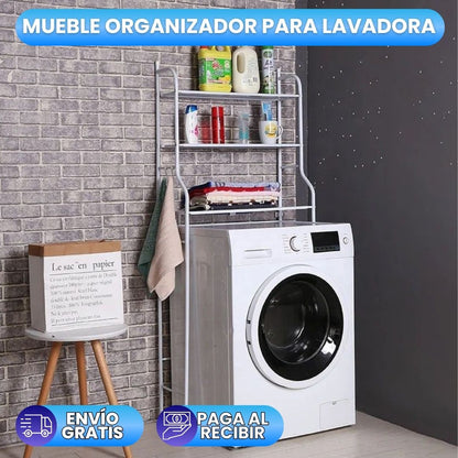 LAUNDRY RACK™:MUEBLE AHORRADOR DE ESPACIO | OPTIMIZA CADA CENTÍMETRO