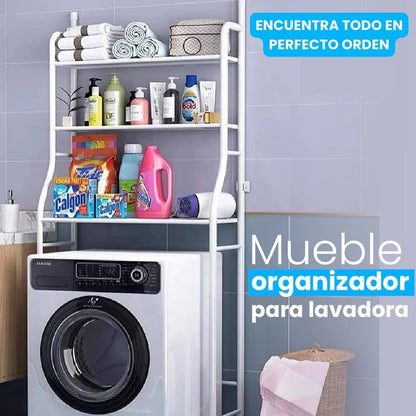 LAUNDRY RACK™:MUEBLE AHORRADOR DE ESPACIO | OPTIMIZA CADA CENTÍMETRO