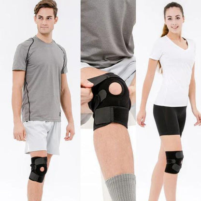 KNEEBRACE™: RODILLERA ORTOPEDICA AJUSTABLE UNISEX | OBSEQUIO: MUÑEQUERA ORTOPEDICA