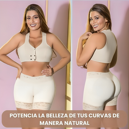 FAJITEX™: SHORT MOLDEADOR DE GLUTEOS INVISIBLE │ REALCE 100% NATURAL