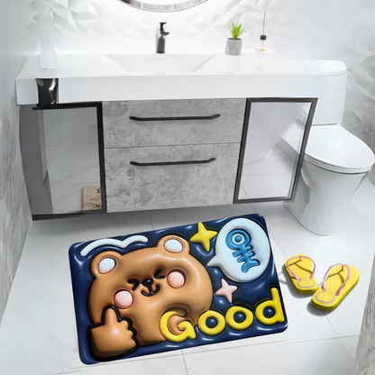 BATHMAT3D™: TAPETE ULTRA ABSORBENTE EFECTO 3D