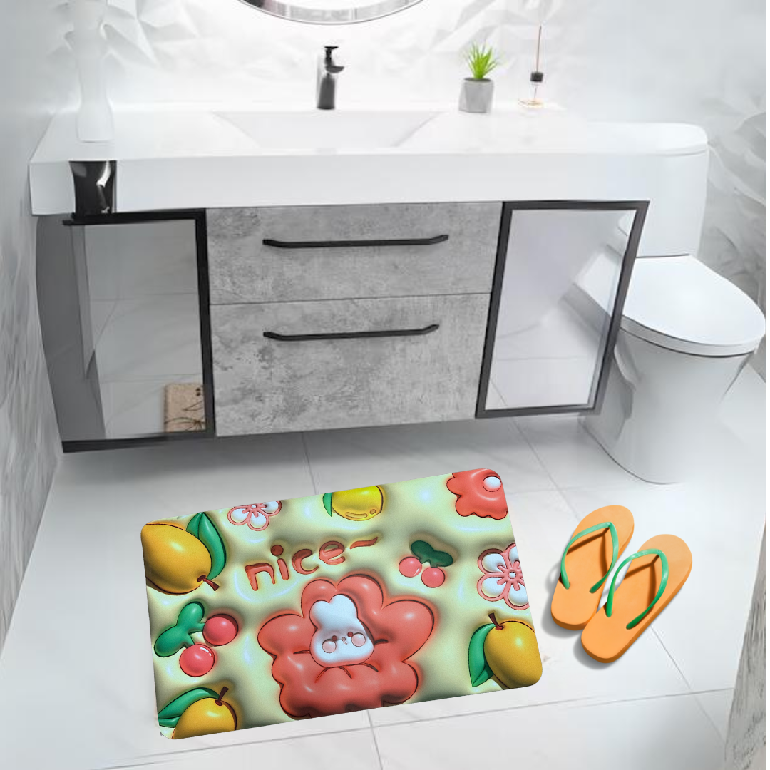 BATHMAT3D™: TAPETE ULTRA ABSORBENTE EFECTO 3D