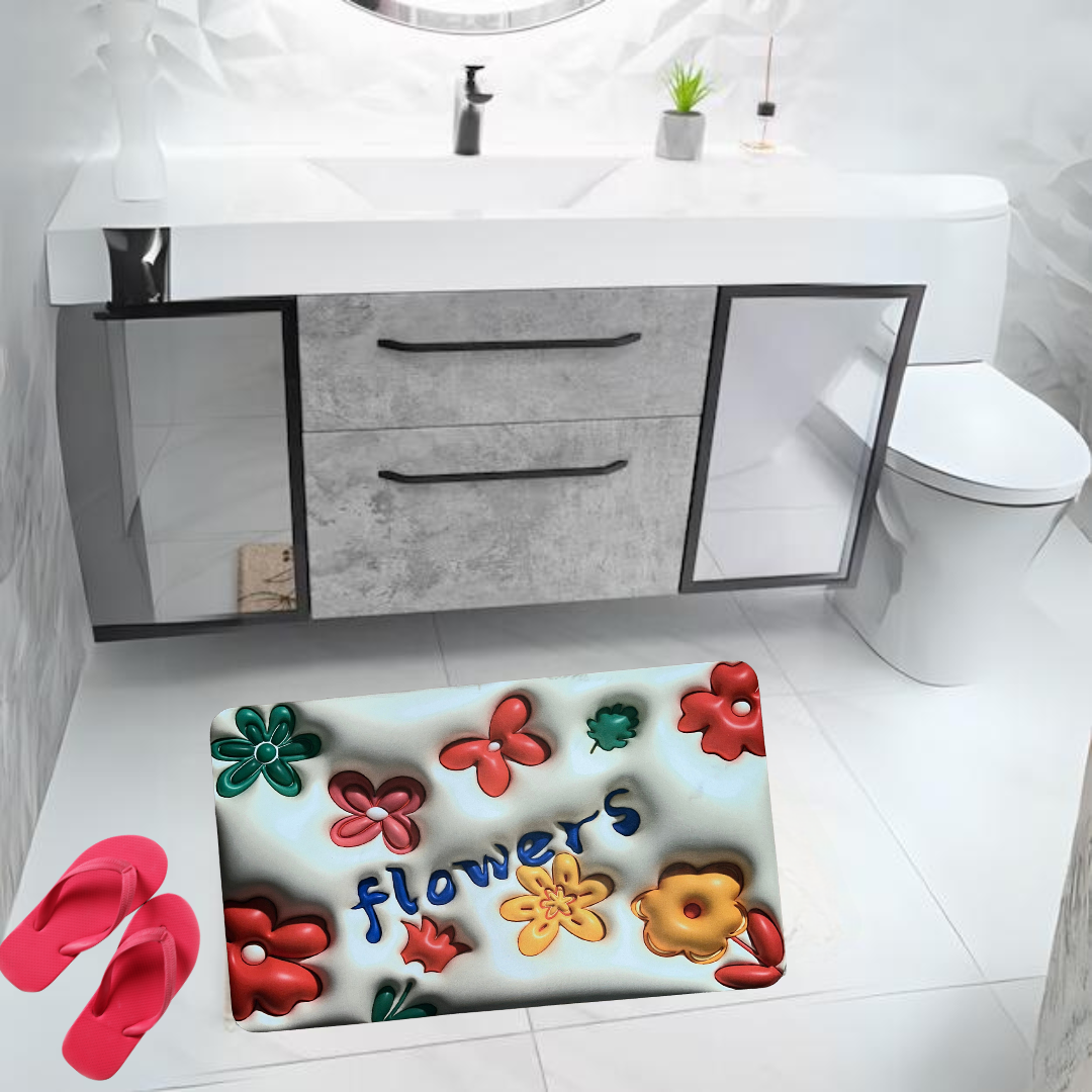 BATHMAT3D™: TAPETE ULTRA ABSORBENTE EFECTO 3D