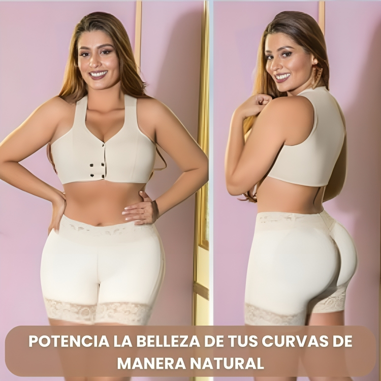 FITSILUET™: SHORT MOLDEADOR Y LEVANTA POMPAS PUSH-UP │ REALCE 100% NATURAL