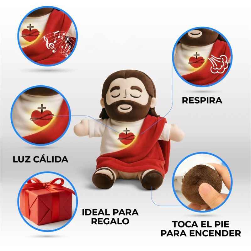 Peluche Abrazo Divino de Jesús