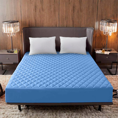 PROTECTOR IMPERMEABLE DE COLCHON ANTIFLUIDOS Y ACOLCHADO | SUPER PROMO