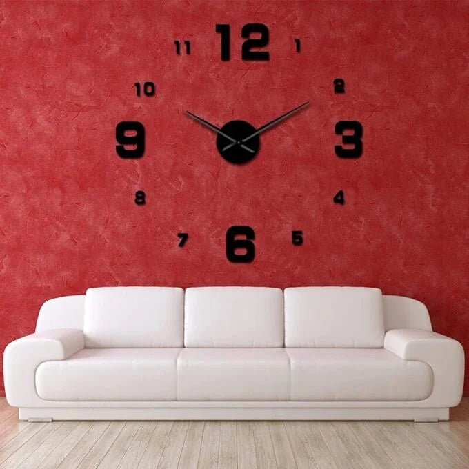 RELOJ DE PARED 3D | TRANSFORMA TUS ESPACIOS, SIN ESFUERZO