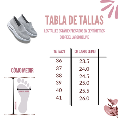 ZAPATOS ORTOPÉDICOS PARA MUJER | COMODIDAD TODO EL DÍA