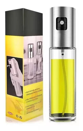 DISPENSADOR DE ACEITE EN ACERO INOXIDABLE Y VIDRIO