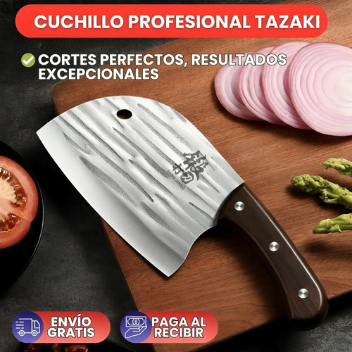 CUCHILLO PROFESIONAL TAZAKI™ │ CORTES PERFECTOS