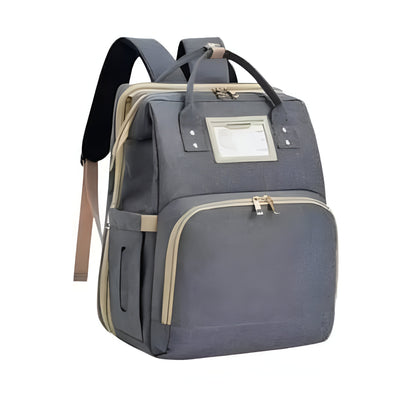 BABYBAG™:PAÑALERA PREMIUM 3 EN 1 | MORRAL, CUNA Y CAMBIADOR | INCLUYE OBSEQUIO