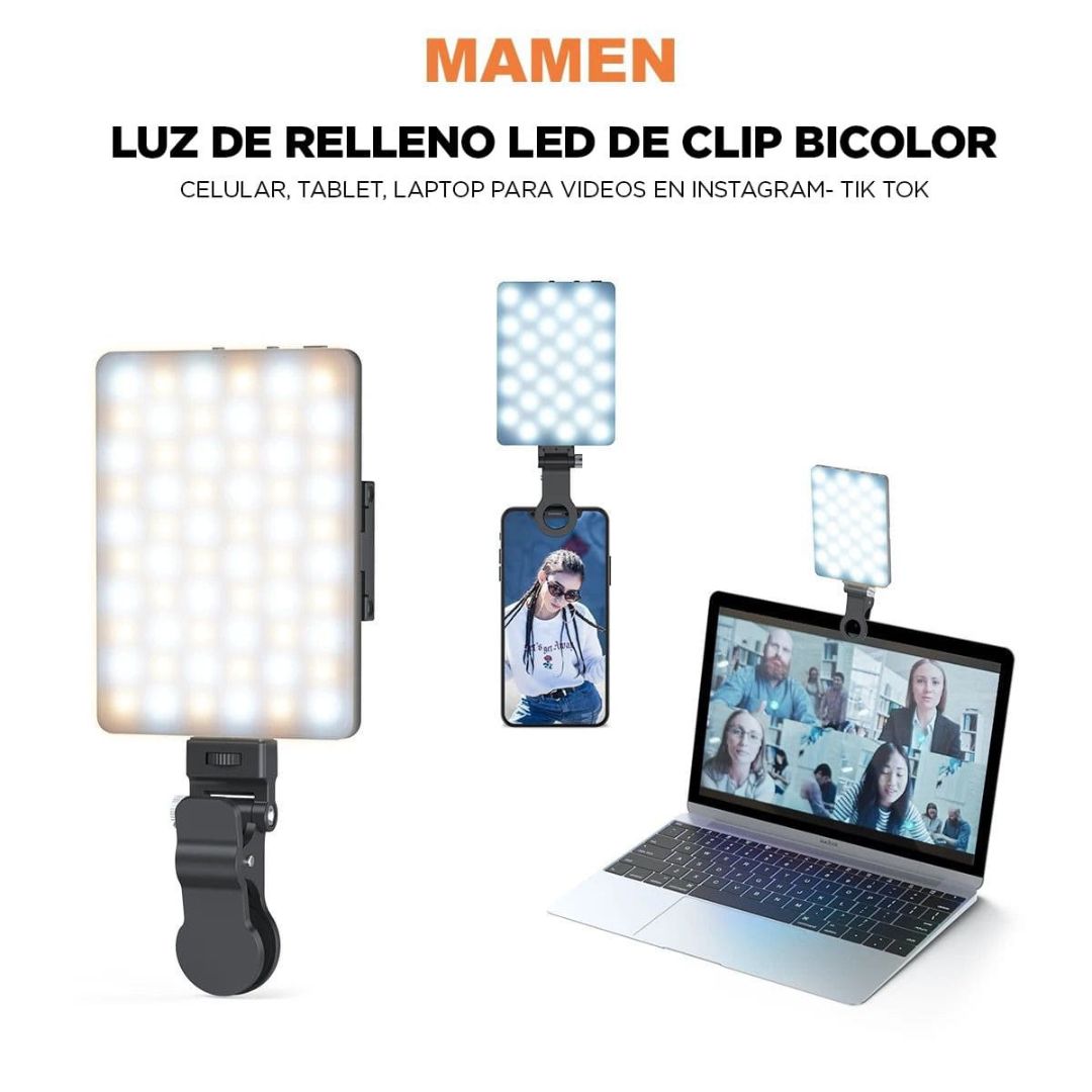 INFLULIGHT ┃ LUZ LED PORTATIL PARA SELFIE