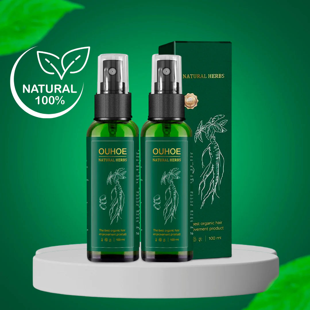 OUHOE™: Combo Milagroso elixir capilar | Olvídate de la caída del cabello de una vez por todas