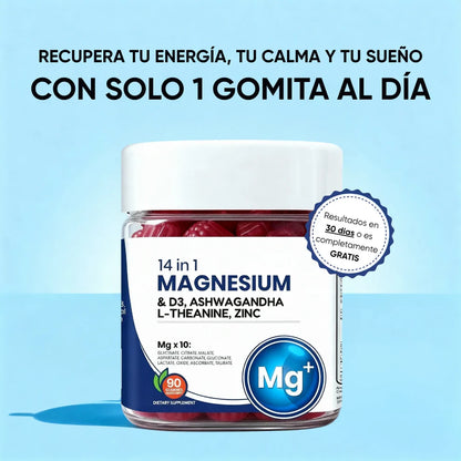 Calmansa™: Gomitas de Magnesio