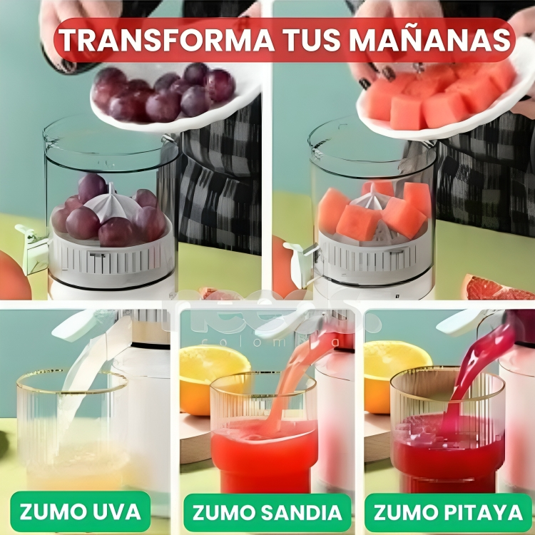 XJUICE™: EXPRIMIDOR AUTOMÁTICO DE FRUTAS PORTÁTIL | TRANSFORMA TUS MAÑANAS CON UN DELICIOSOS ZUMO DE FRUTAS