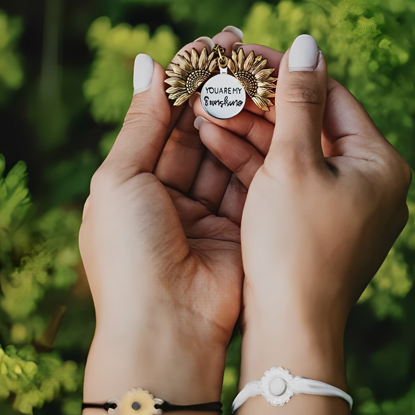 Collar Locket Sunshine: Descubre el secreto del girasol🌻