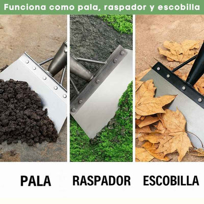 InoxShovel™: Pala metálica con punta ultra afilada