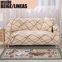 Beige/Lineas