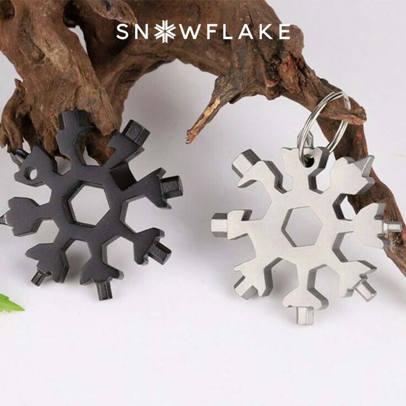 SNOWFLAKE™:LLAVE MULTIUSOS 18 EN 1 COPO DE NIEVE | PAGA 1 Y LLEVA 2🔥