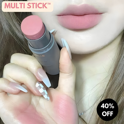 MULTI STICK™: BARRA DE COLOR PARA MEJILLAS, LABIOS Y OJOS+ ESPONJA DIFUMINADORA  ¡SUPER PROMO FIN DE AÑO🎁 !