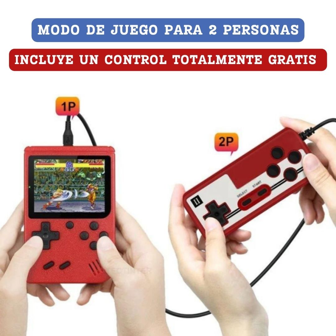 GAMETENDO™: MÁS DE 400 JUEGOS CLÁSICOS+ OBSEQUIO ¡SUPER PROMO REGALOS DE NAVIDAD🔥 !