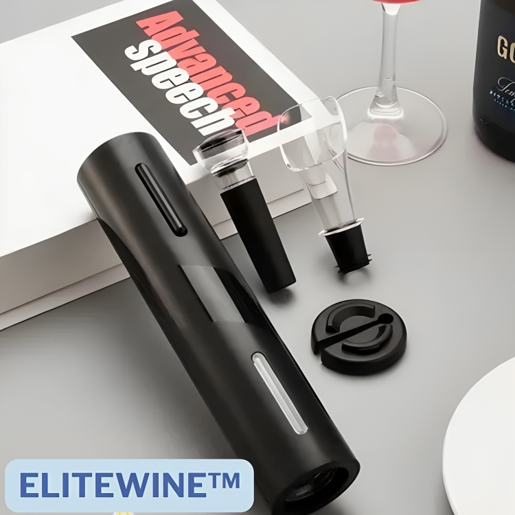 ELITEWINE™: SET SACACORCHOS ELÉCTRICO PRO ¡BLACK DAYS 🔥!