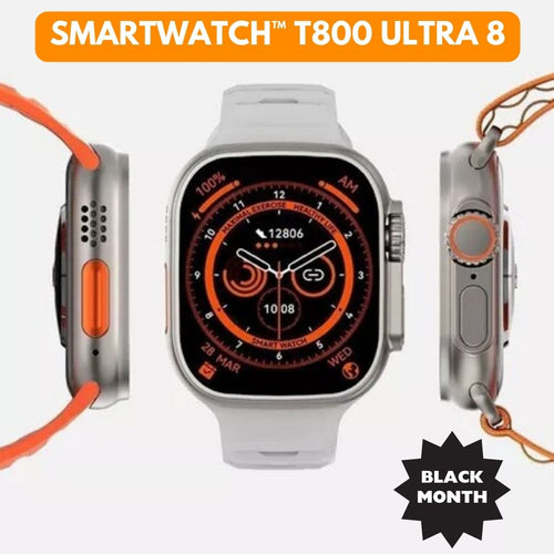 RELOJ SMARTWATCH™ T800 ULTRA SERIES 8 49MM TE OBSEQUIAMOS PULSO | BLACK MONTH🔥