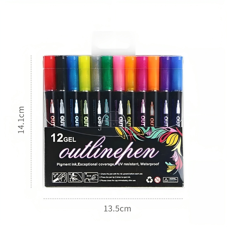 FANTASYMARKERS™: 12 MARCADORES MÁGICOS DE COLORES VIBRANTES ¡SUPER OFERTA⚡ !