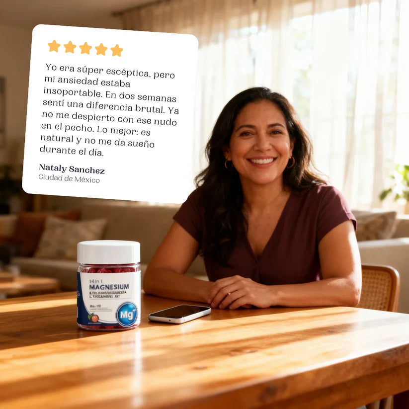 Calmansa™: Gomitas de Magnesio