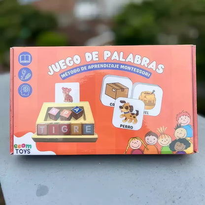 ABCWord™: JUEGO DE PALABRAS MONTESSORI 🧩 OBSEQUIO: E-BOOK ESTIMULACIÓN LENGUAJE