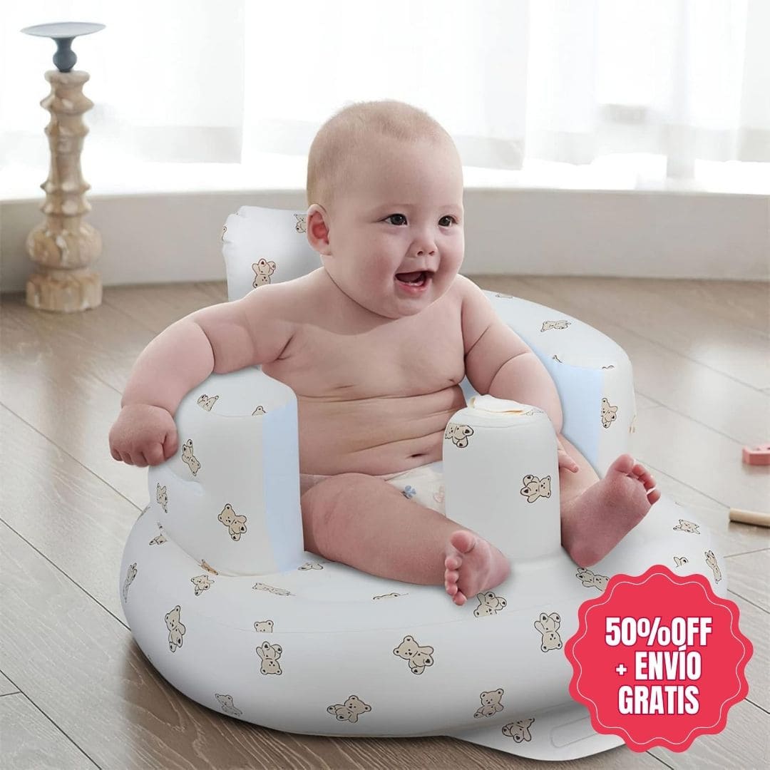 BabySeat™: Sofá inflable para bebé | Comodidad y seguridad para tu bebé