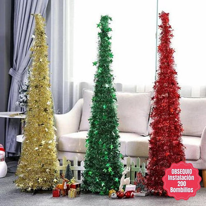 ARBOL NAVIDEÑO PLEGABLE