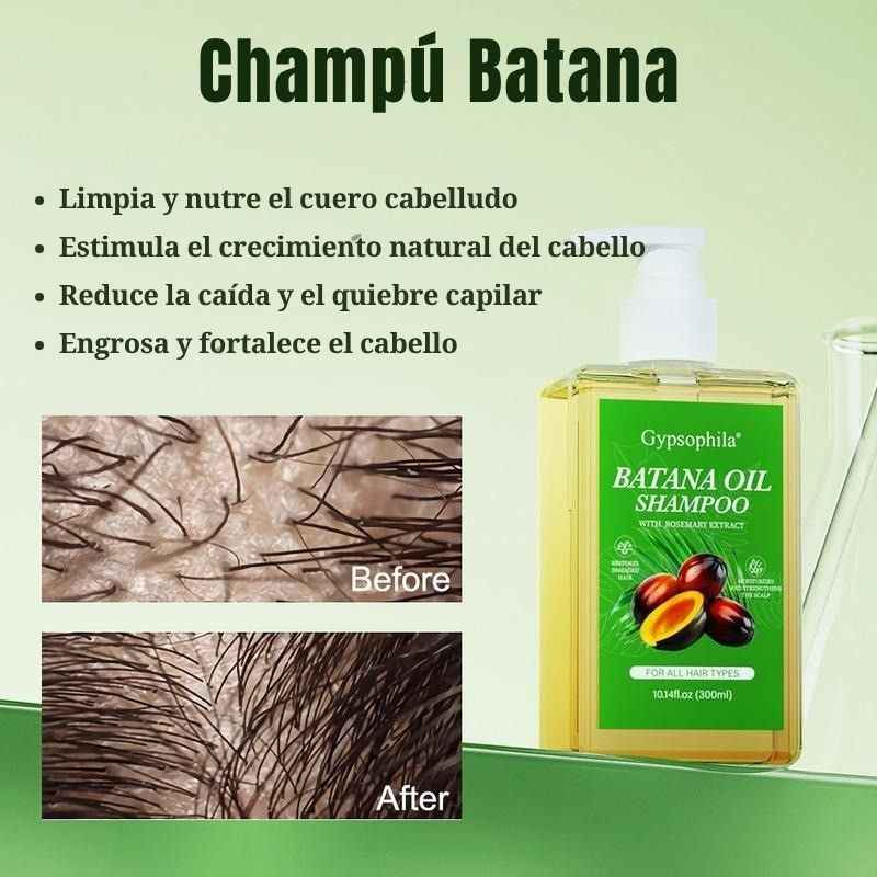 Gypsophila™: Champú de aceite de Batana y aceite de Romero
