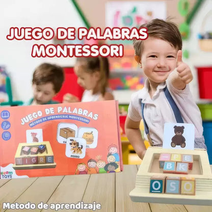 ABCWord™: JUEGO DE PALABRAS MONTESSORI 🧩 OBSEQUIO: E-BOOK ESTIMULACIÓN LENGUAJE