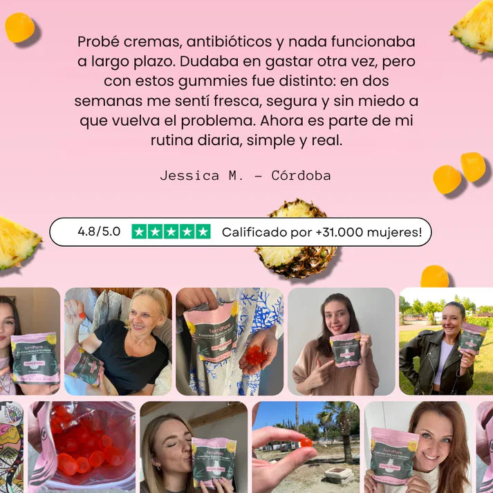FemiPure™ Gomitas: Olvidate del mal olor y la incomodidad