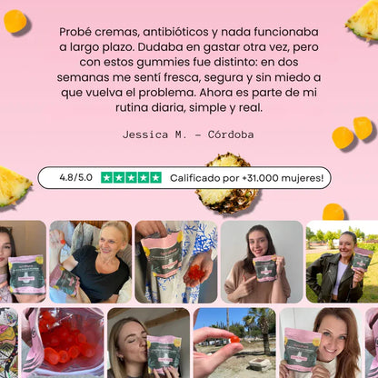 FemiPure™ Gomitas: Olvidate del mal olor y la incomodidad