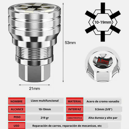 POWERGRIP™:ADAPTADOR UNIVERSAL TODO EN UNO