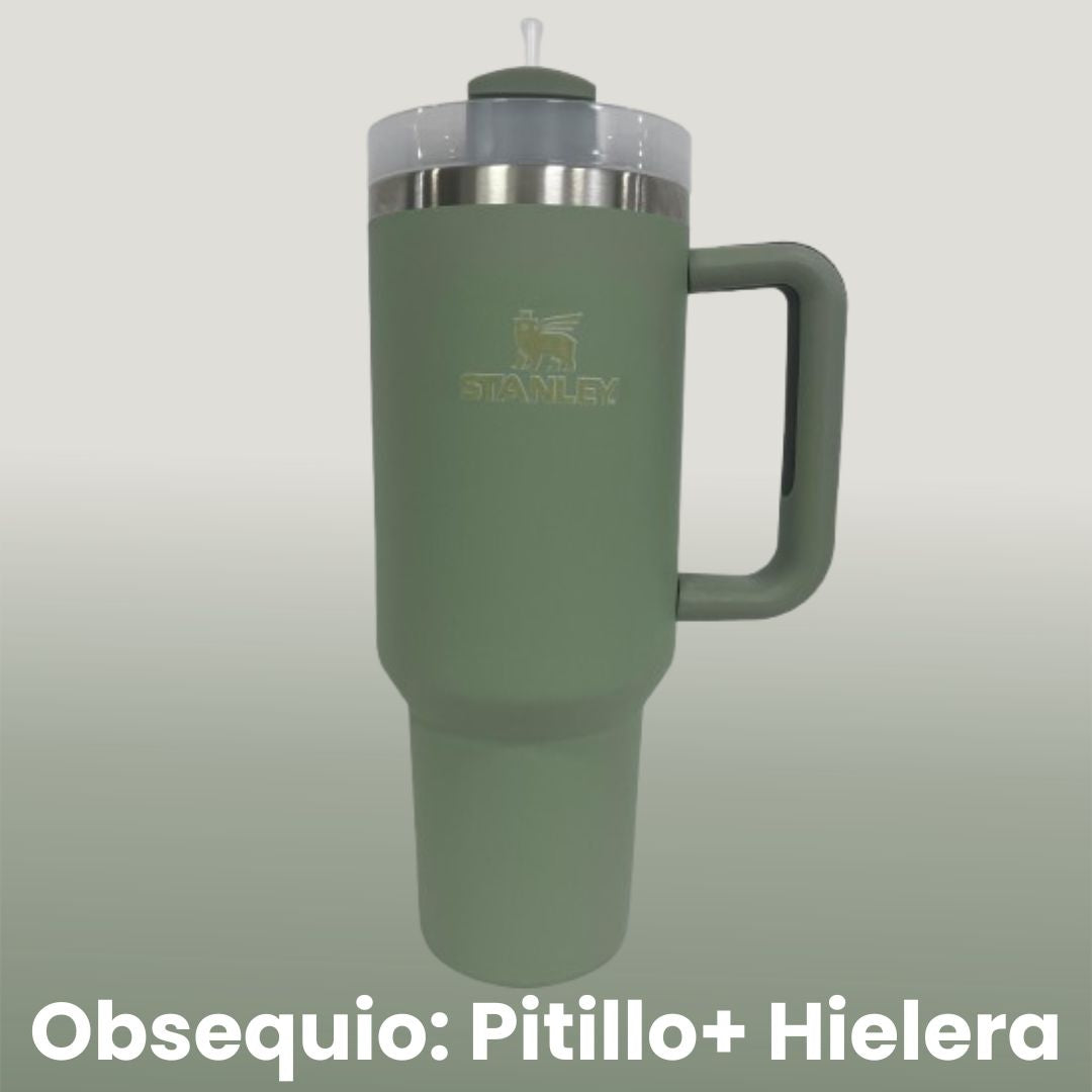 Termo tipo Stanley + Obsequio: Hielera